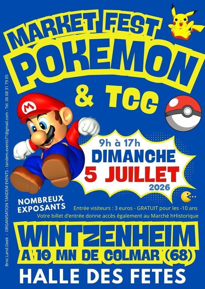 Illustration de l'événement : Market Fest Pokémon & TCG
