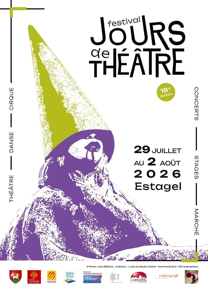 Illustration de l'événement : Jours de Théâtre à Estagel- 18ème édition
