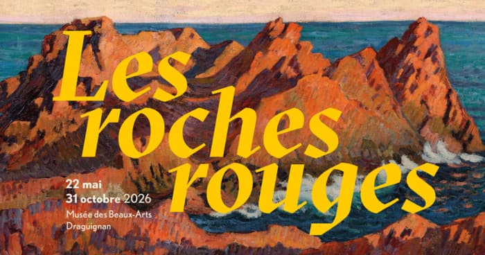 Illustration de l'événement : Visite guidée - Exposition Les roches rouges