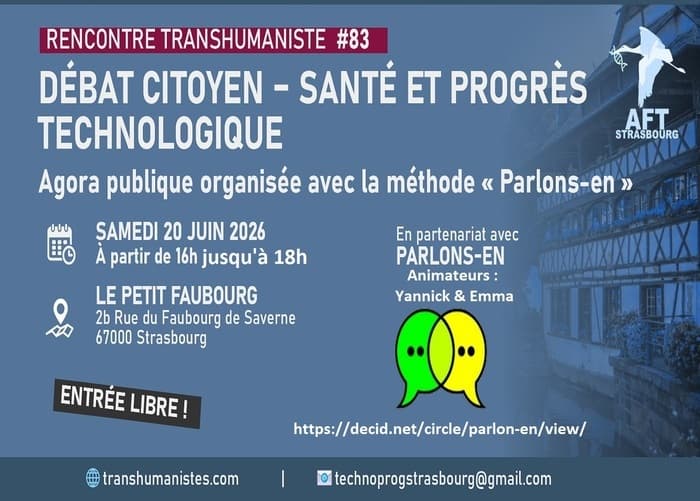 Illustration de l'événement : Débat citoyen – Santé et progrès technologique