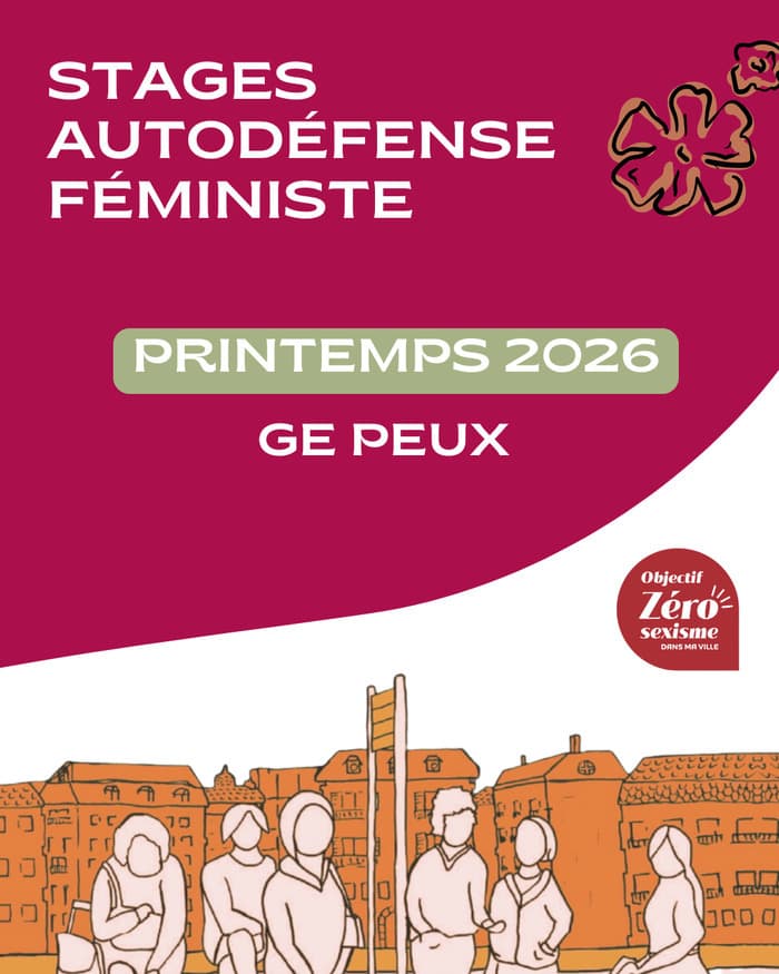 Illustration de l'événement : Stage d'autodéfense féministe « Ge peux » - Adolescent-e-x-s