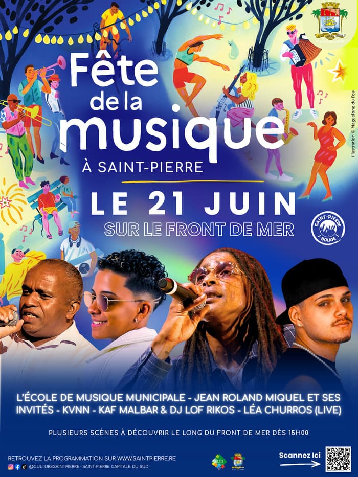 Illustration de l'événement : La Grande Réunion : La mizik dans kèr Sin Pièr