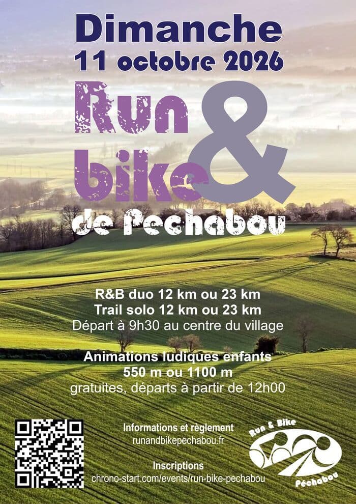 Illustration de l'événement : Run & Bike de PECHABOU 2026