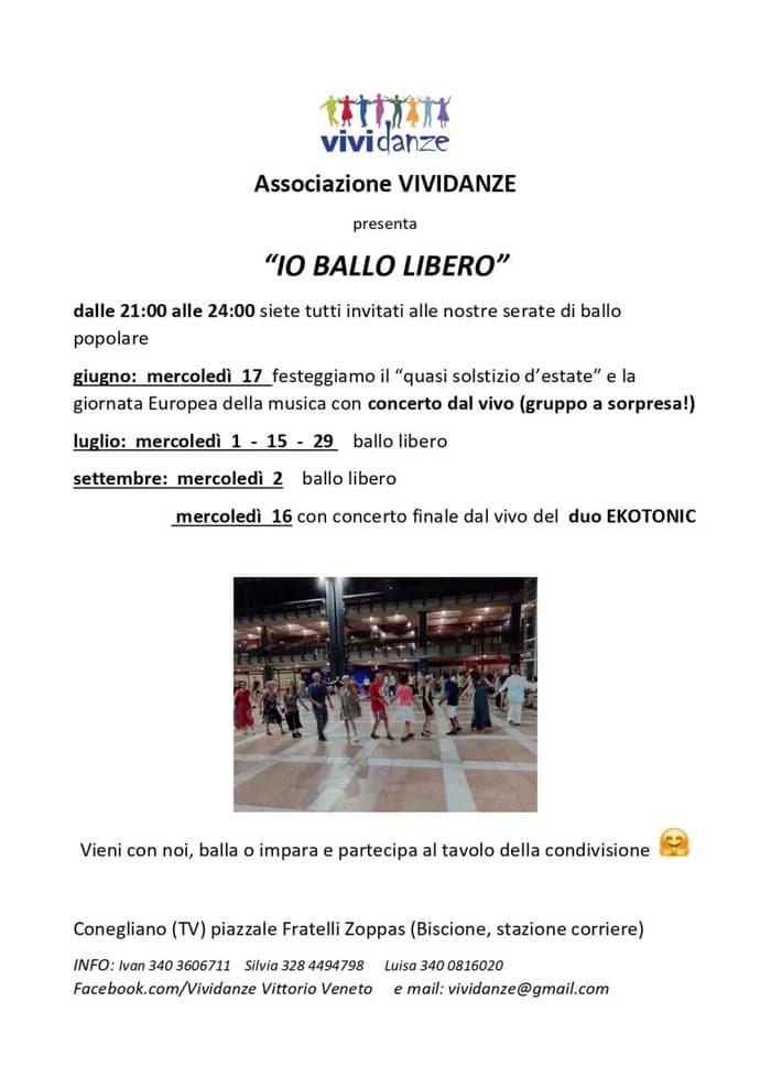 Illustration de l'événement : Concerto a ballo Io Ballo Libero