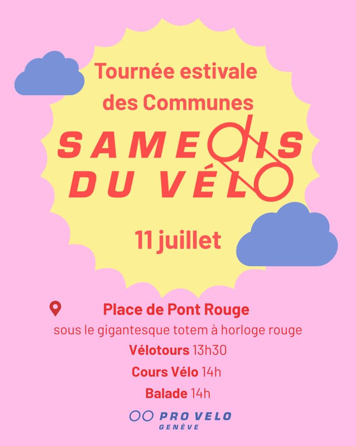 Illustration de l'événement : Tournée estivale des Communes - Samedis du Vélo 11 juillet