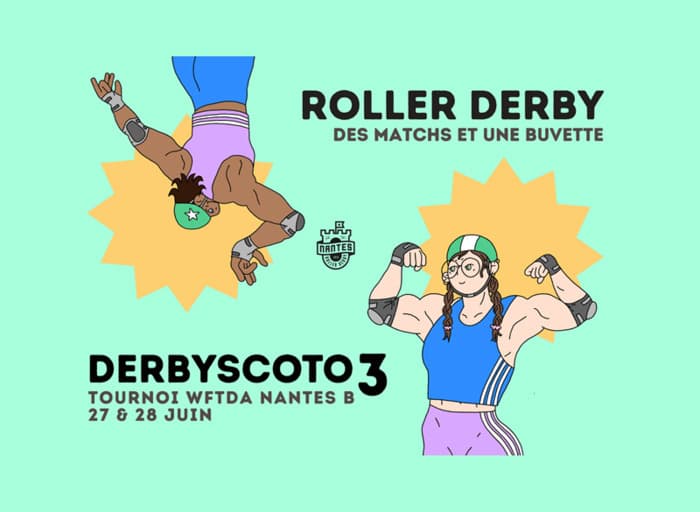 Illustration de l'événement : Tournoi Européen de Roller Derby