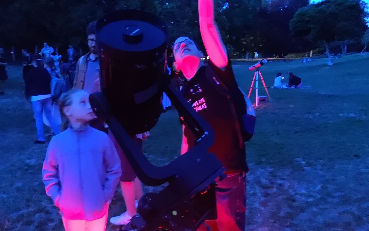 Illustration de l'événement : Soirée d'observation du ciel au parc de Choisy