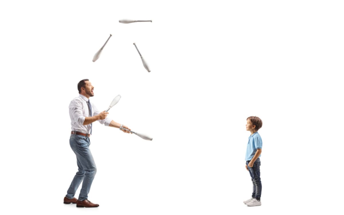 Illustration de l'événement : Stage vacances d'été - Cirque parent/enfant au centre Paris Anim' Wangari