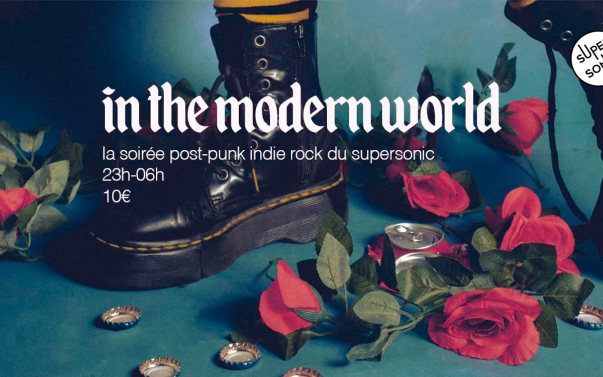 Illustration de l'événement : In The Modern World / La soirée Post Punk
