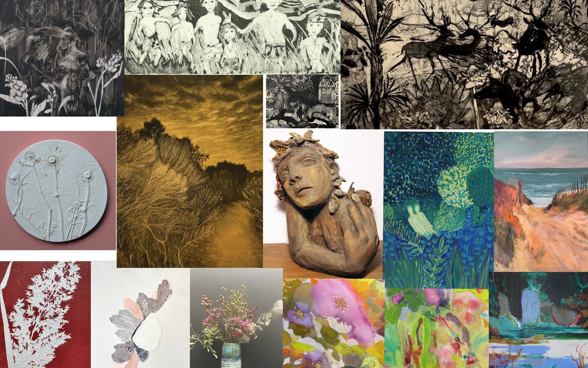 Illustration de l'événement : Exposition collective "Un parfum d'eden"