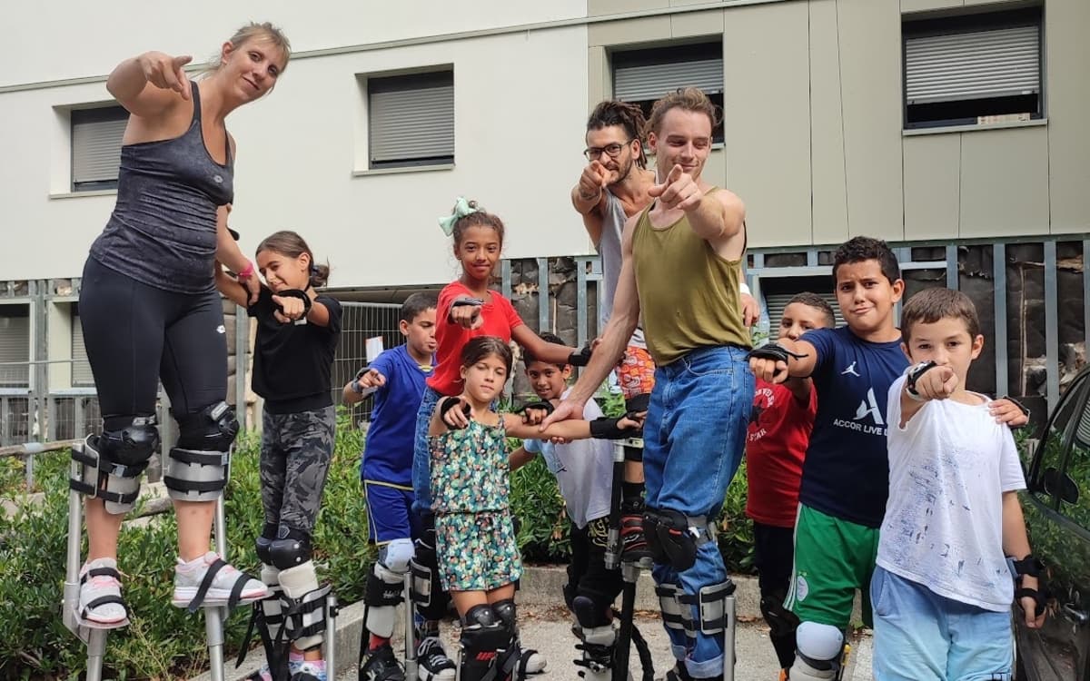 Illustration de l'événement : Atelier découverte des échasses au Centre Sportif Jules Noël