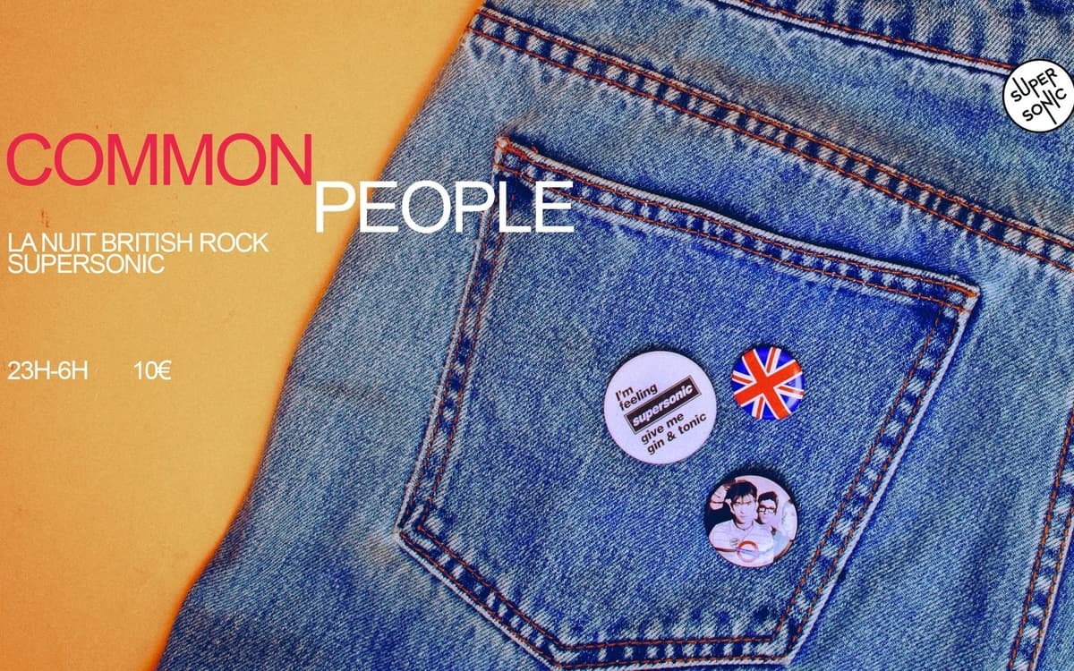 Illustration de l'événement : Common People / La soirée Britrock