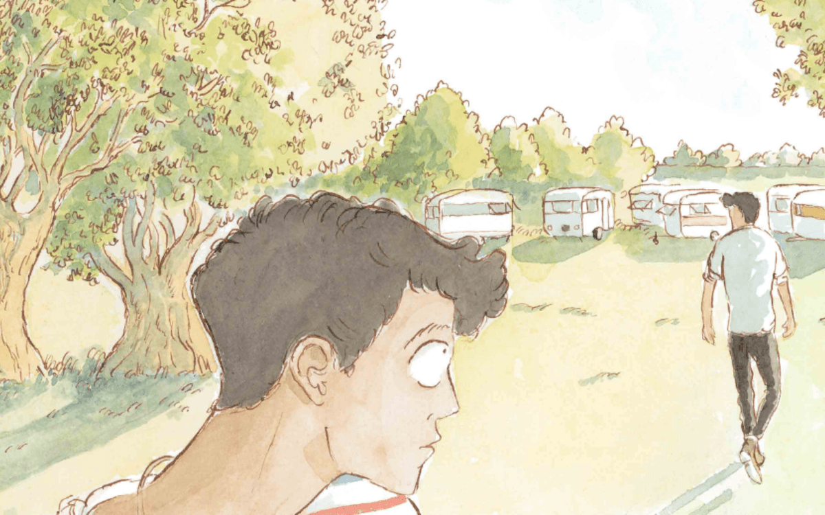 Illustration de l'événement : Performance artistique et musicale autour de la bande dessinée « Manouche Manouche »