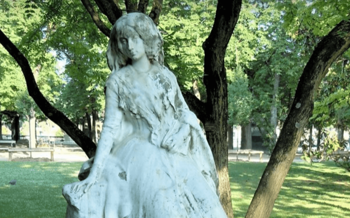 Illustration de l'événement : Contes en balade – Flâneries avec George Sand au parc Monceau
