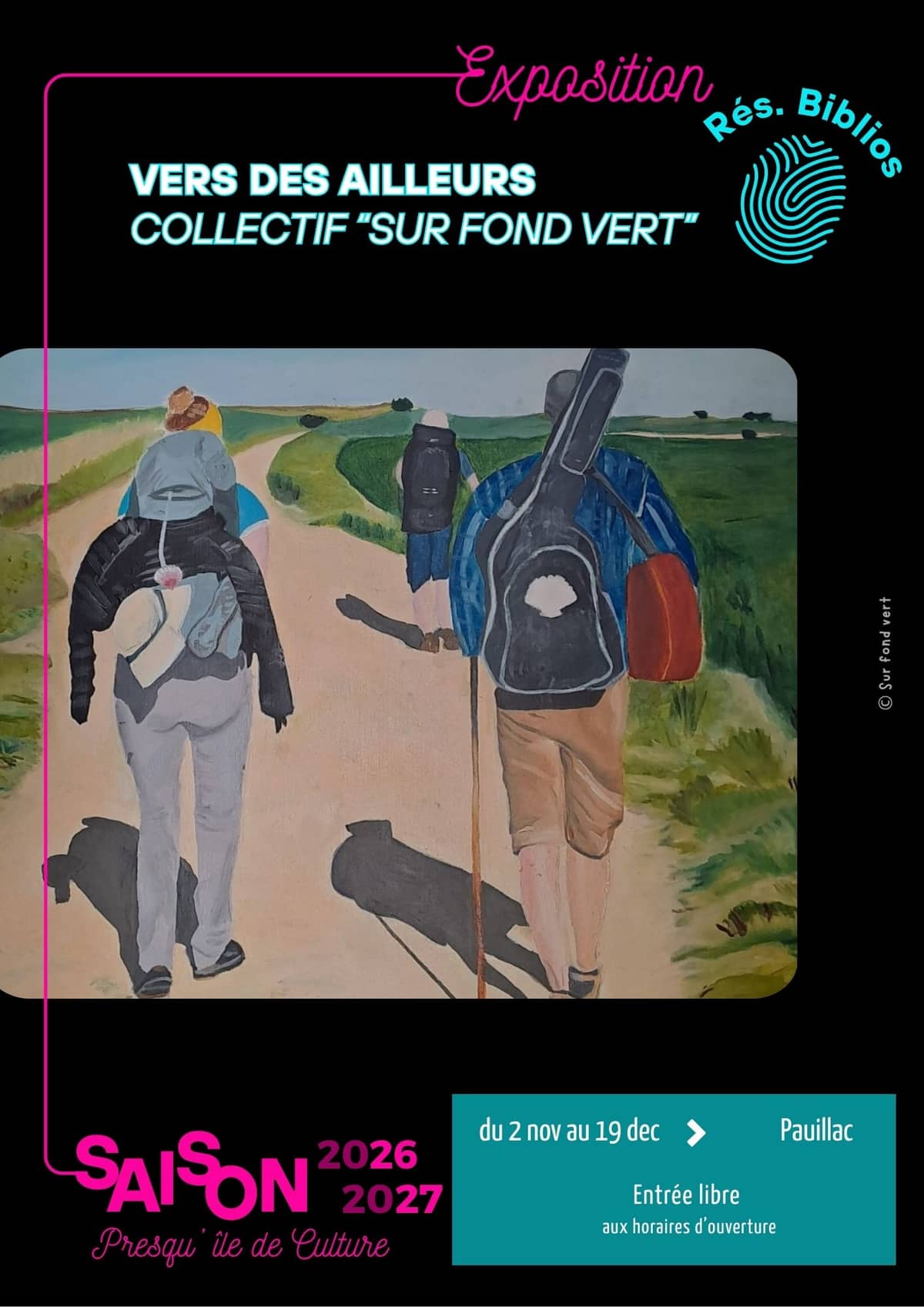 Illustration de l'événement : Vers des ailleurs du collectif Sur fond vert