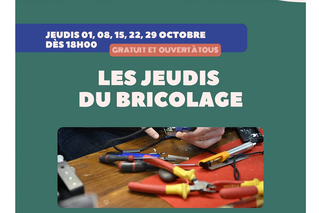 Illustration de l'événement : Les jeudis du bricolage