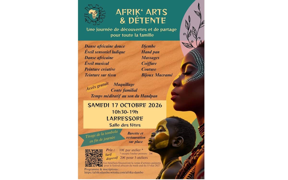 Illustration de l'événement : Afrik'arts et détente