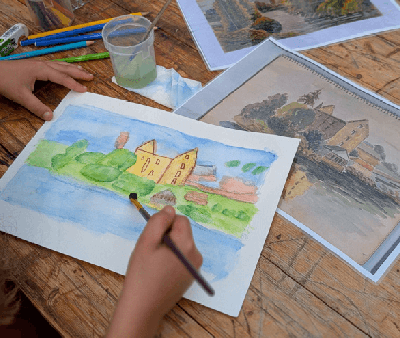 Illustration de l'événement : Atelier ARCHIPAT 6/12 ans "SAISON : PAYSAGES" : Les ponts