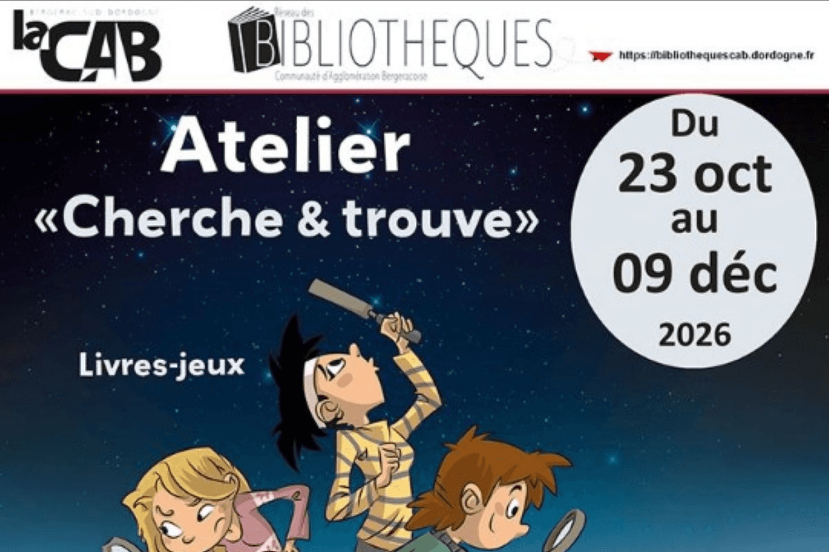 Illustration de l'événement : ATELIER : "cherche & trouve"