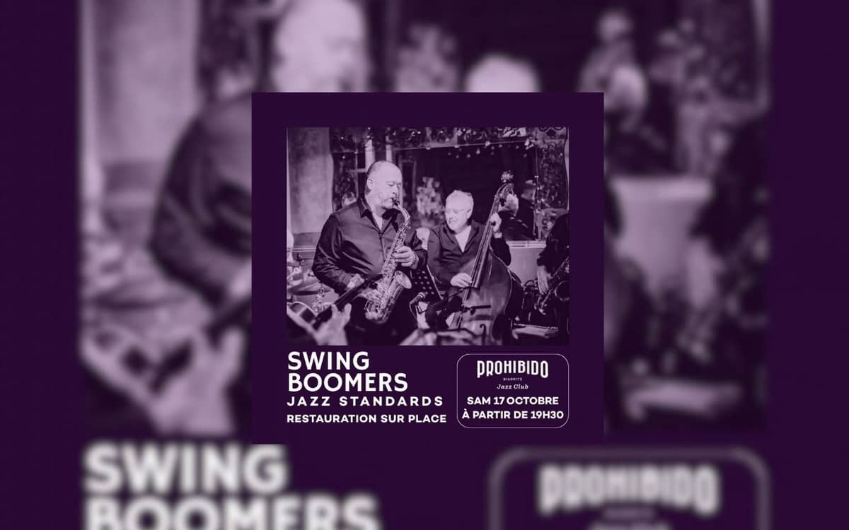 Illustration de l'événement : Prohibido Biarritz Jazz Club - Swing Boomers
