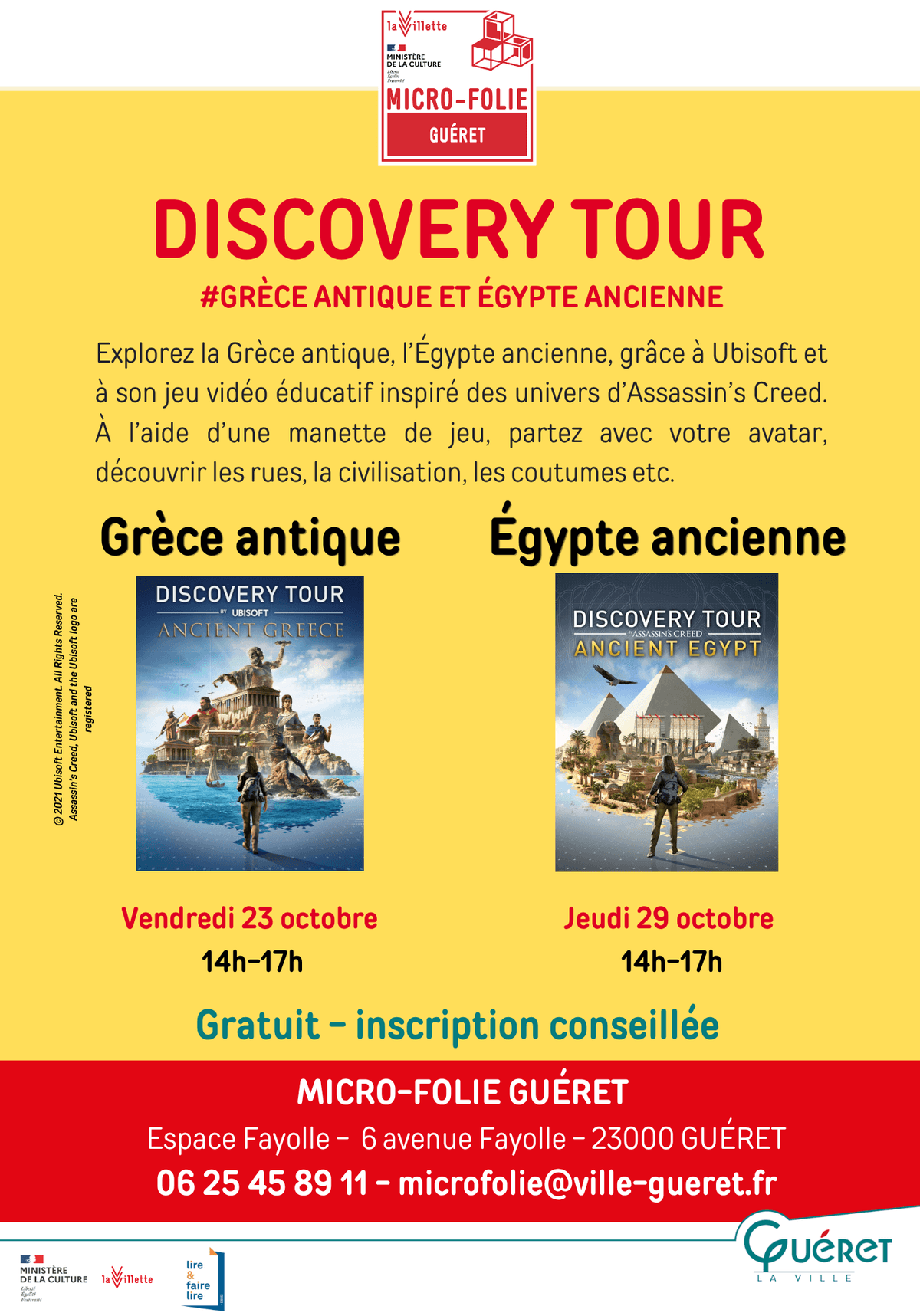 Illustration de l'événement : Discovery tour Egypte ancienne