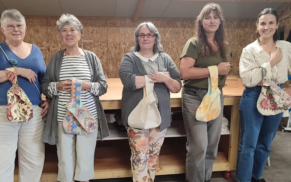 Illustration de l'événement : Ateliers Manufacture Pays Basque - Atelier solidaire "Lovely bag"