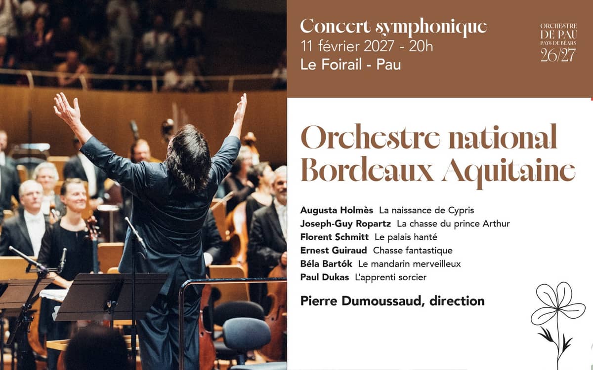 Illustration de l'événement : OPPB - Concert Symphonique "Orchestre National Bordeaux Aquitaine"