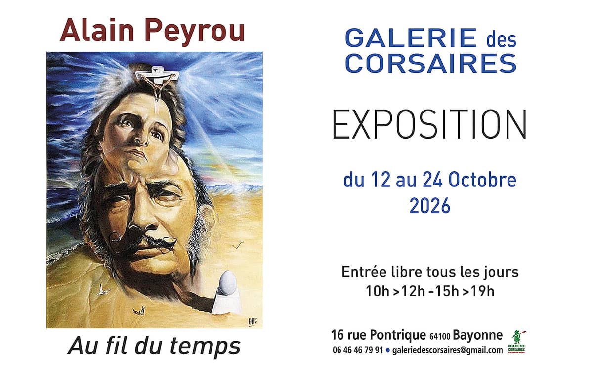Illustration de l'événement : Galerie des corsaires : Alain peyrou, peintures