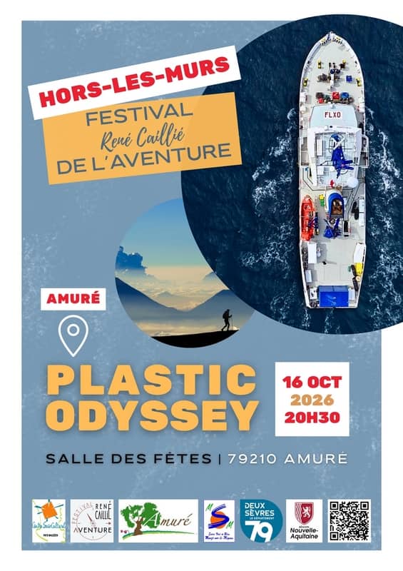 Illustration de l'événement : Projection "Plastic Odyssey" l'avant-festival René Caillié de l'Aventure à Amuré