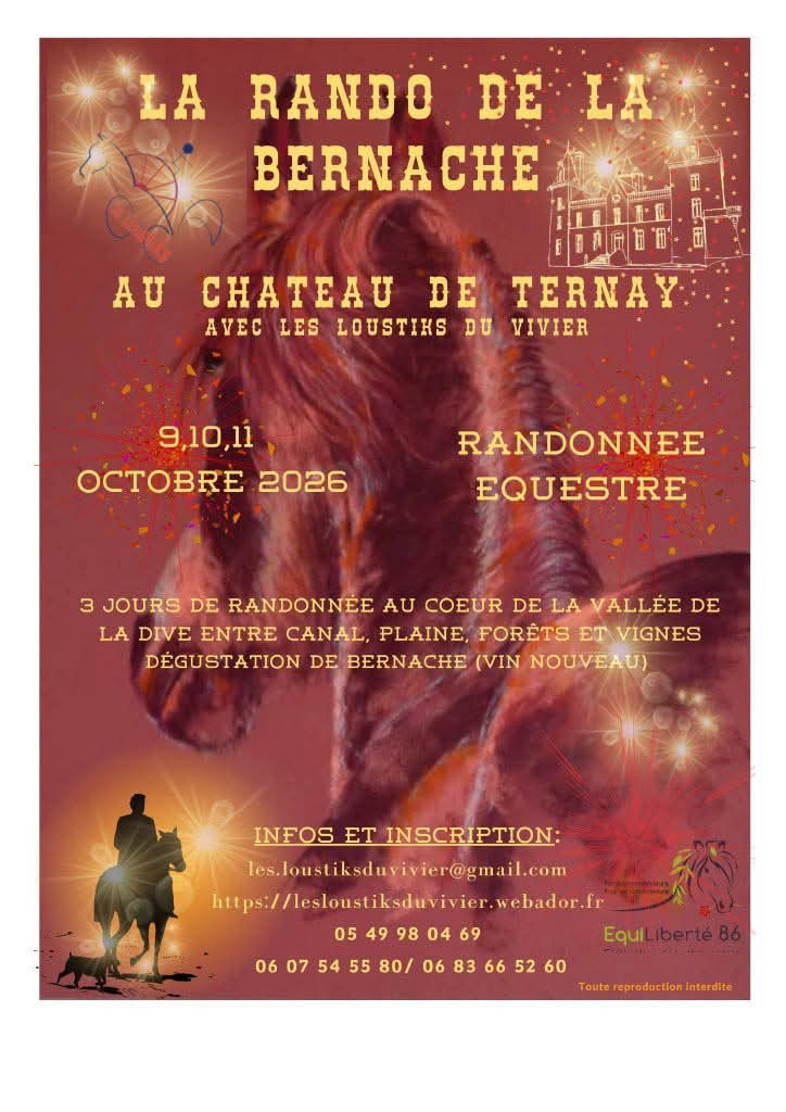 Illustration de l'événement : Randonnée de la bernache : randonneurs, cavaliers, attelages et VTT