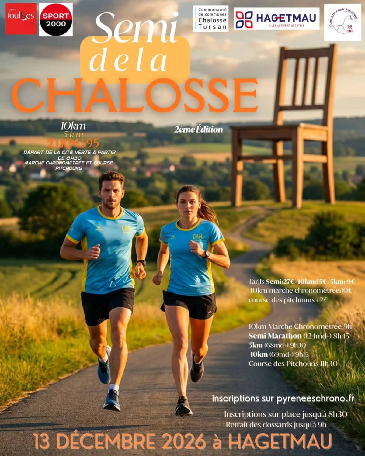 Illustration de l'événement : Semi-Marathon de la Chalosse