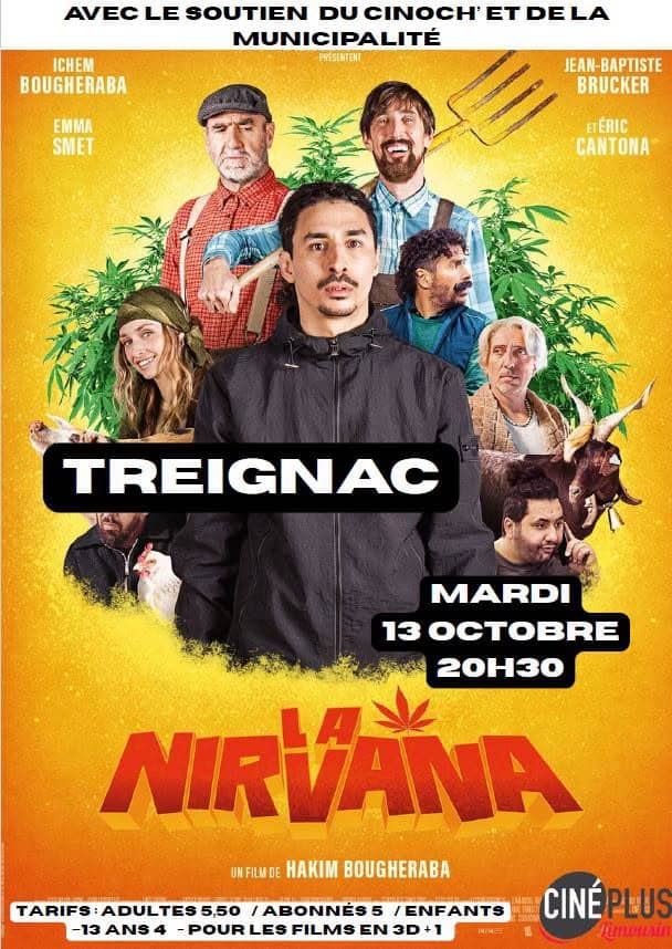 Illustration de l'événement : Cinéma à Treignac : La Nirvana