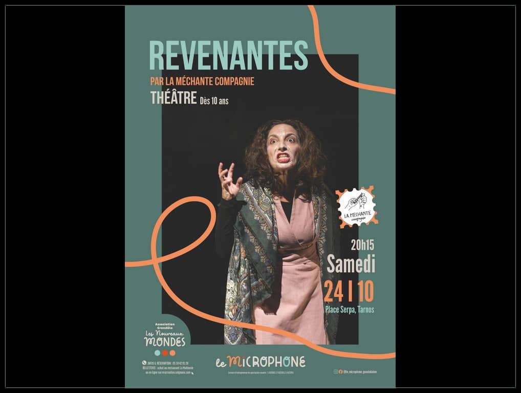 Illustration de l'événement : Revenantes, Théatre par La méchante compagnie