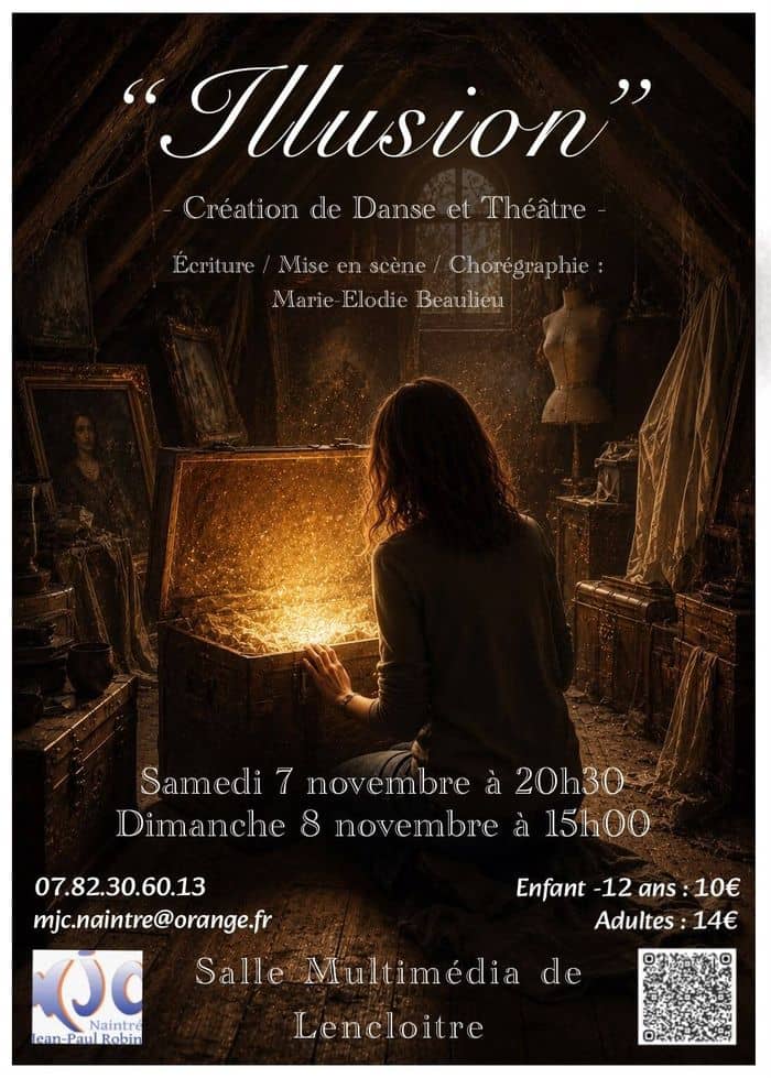 Illustration de l'événement : "Illusion" : spectacle danse et théâtre