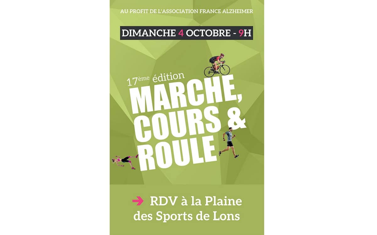 Illustration de l'événement : Marche, cours et roule