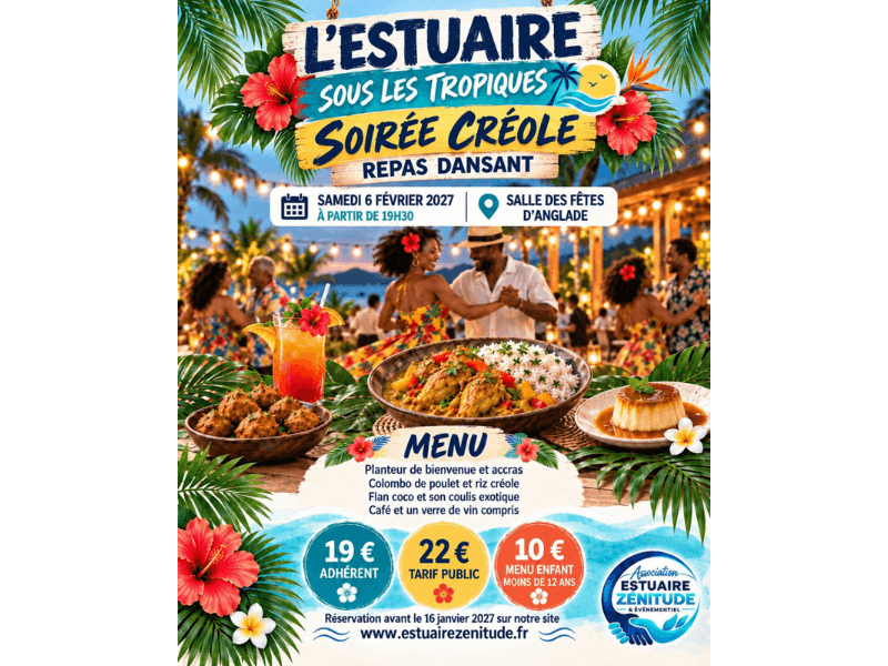 Illustration de l'événement : Soirée créole