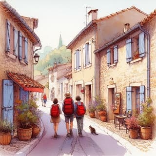 Illustration de l'événement : BALADES DU P'TIT BALUCHON : CAZOULS-LES-BEZIERS