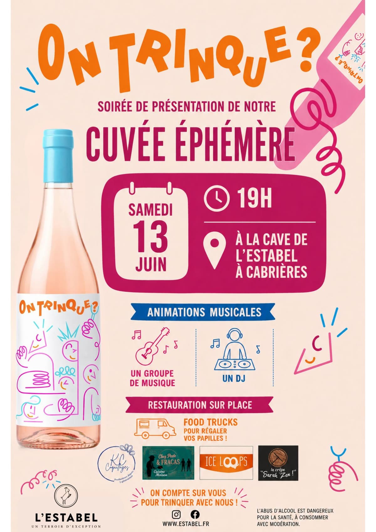 Illustration de l'événement : ON TRINQUE?