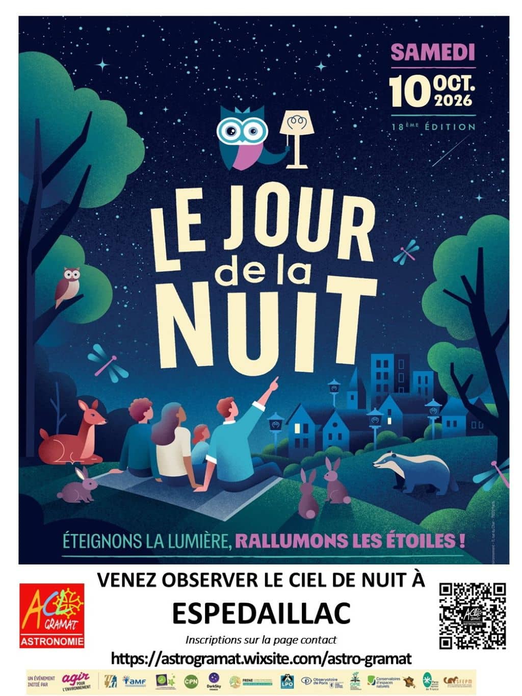 Illustration de l'événement : Le Jour de la Nuit à Espédaillac