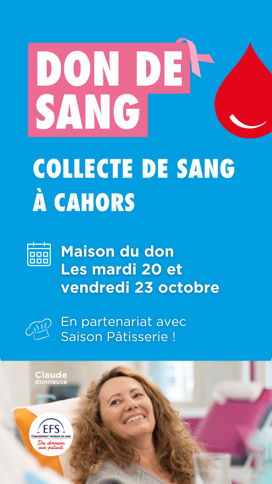 Illustration de l'événement : Collecte de sang