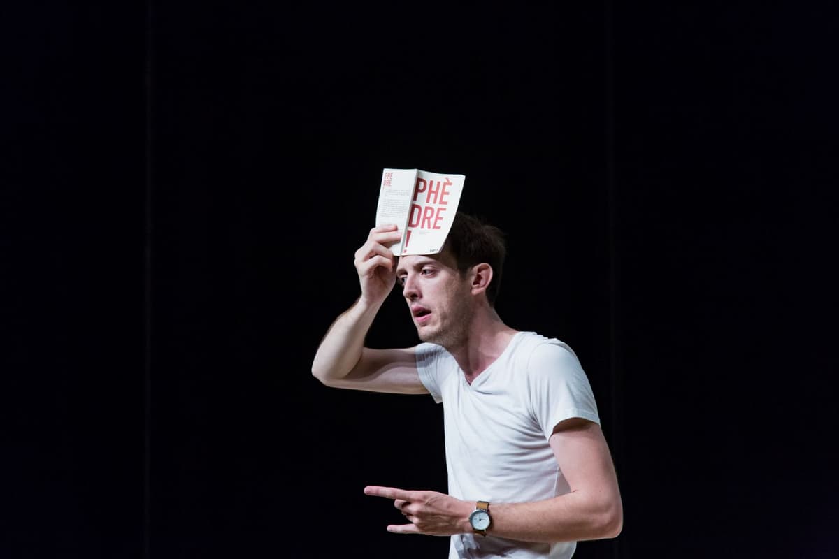 Illustration de l'événement : Festival de Théâtre de Figeac, lecture, cinéma, théâtre "Phèdre" et le "Grand Vertige"
