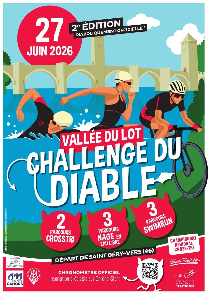 Illustration de l'événement : Challenge du diable dans la vallée du Lot