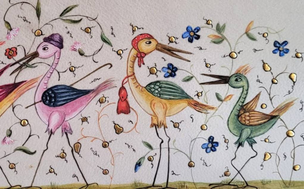 Illustration de l'événement : Expositions d'enluminures d'Annie Bouyer