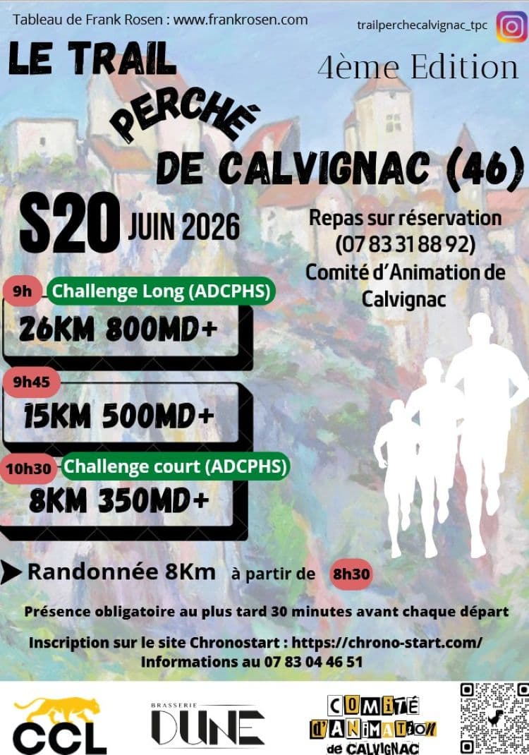 Illustration de l'événement : Le trail perché de Calvignac