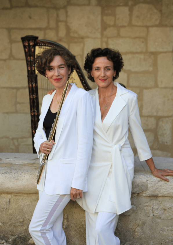 Illustration de l'événement : Festival Les Musicales du Causse - Juliette Hurel (flûte traversière) et Isabelle Moretti (harpe)