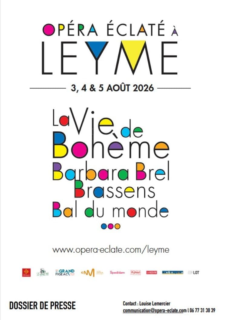 Illustration de l'événement : L'Opéra Éclaté, première édition estivale à Leyme !