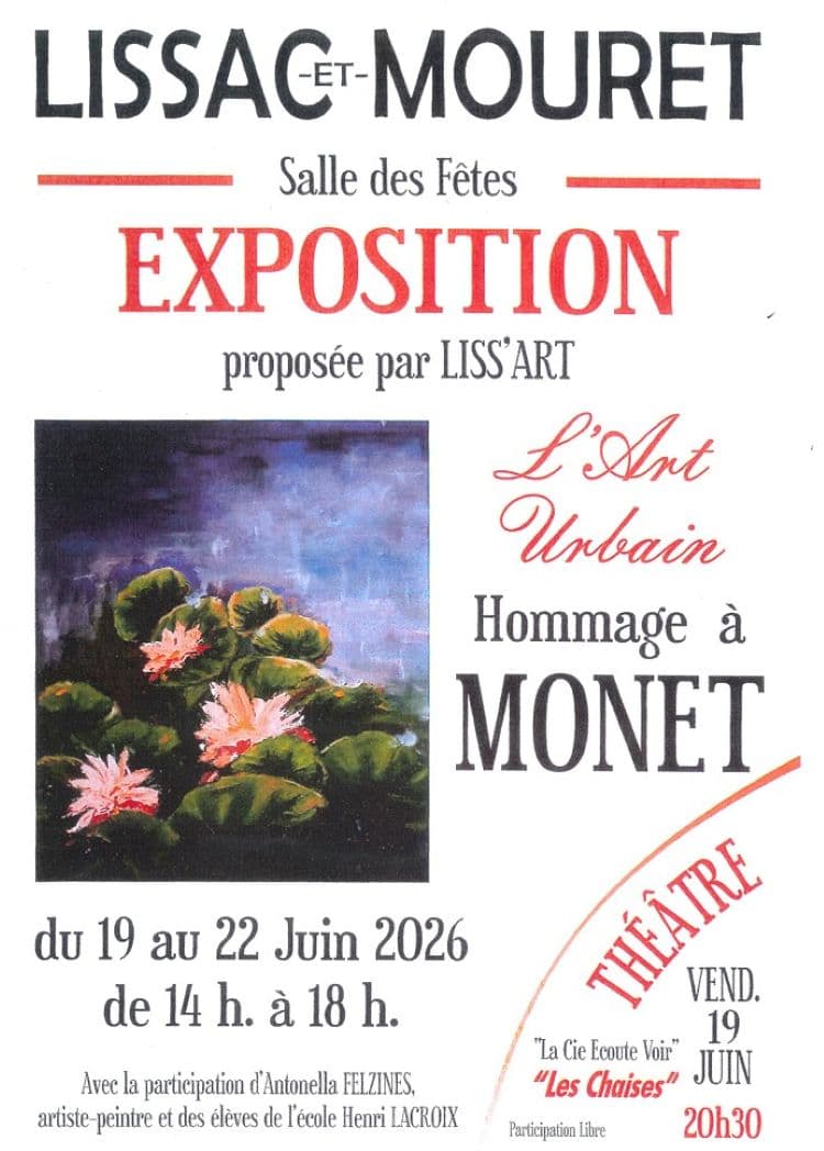 Illustration de l'événement : Exposition Liss'art à Lissac et Mouret : "hommage à Van Gogh"