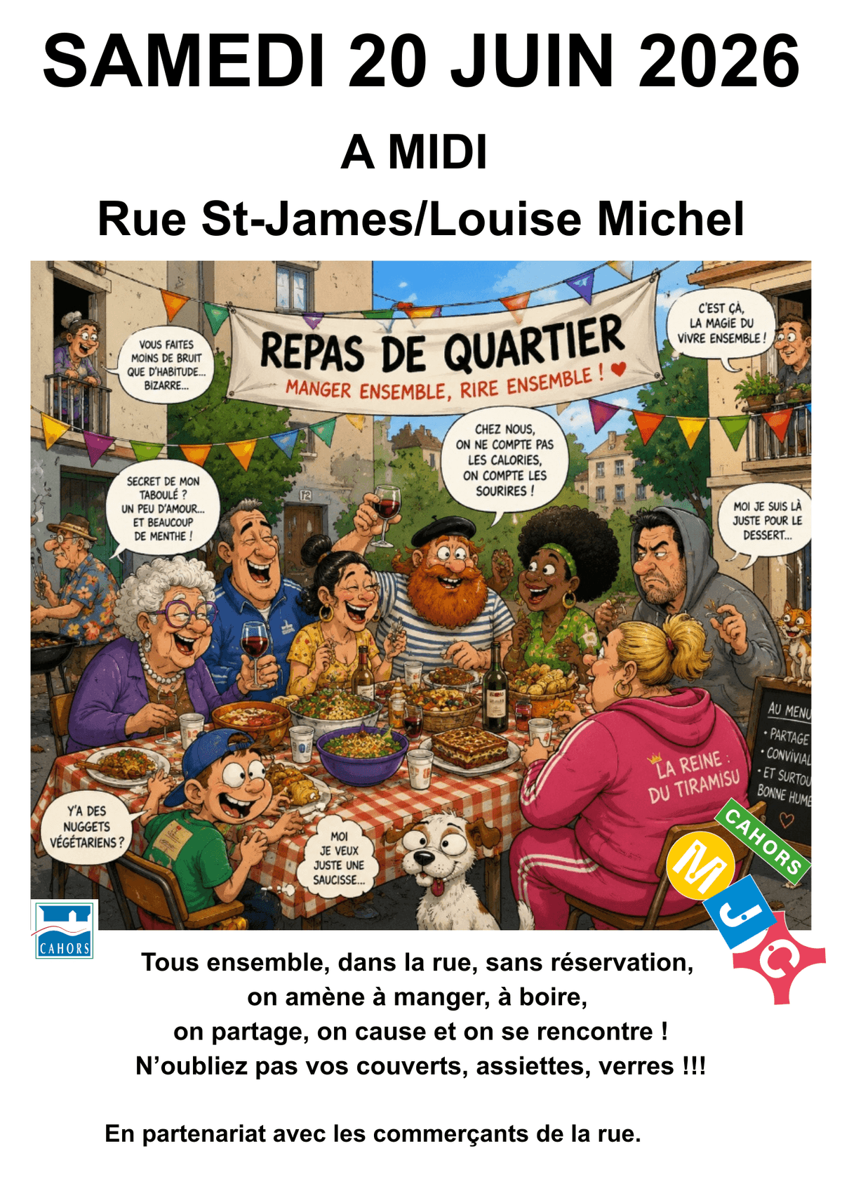 Illustration de l'événement : Repas de quartier