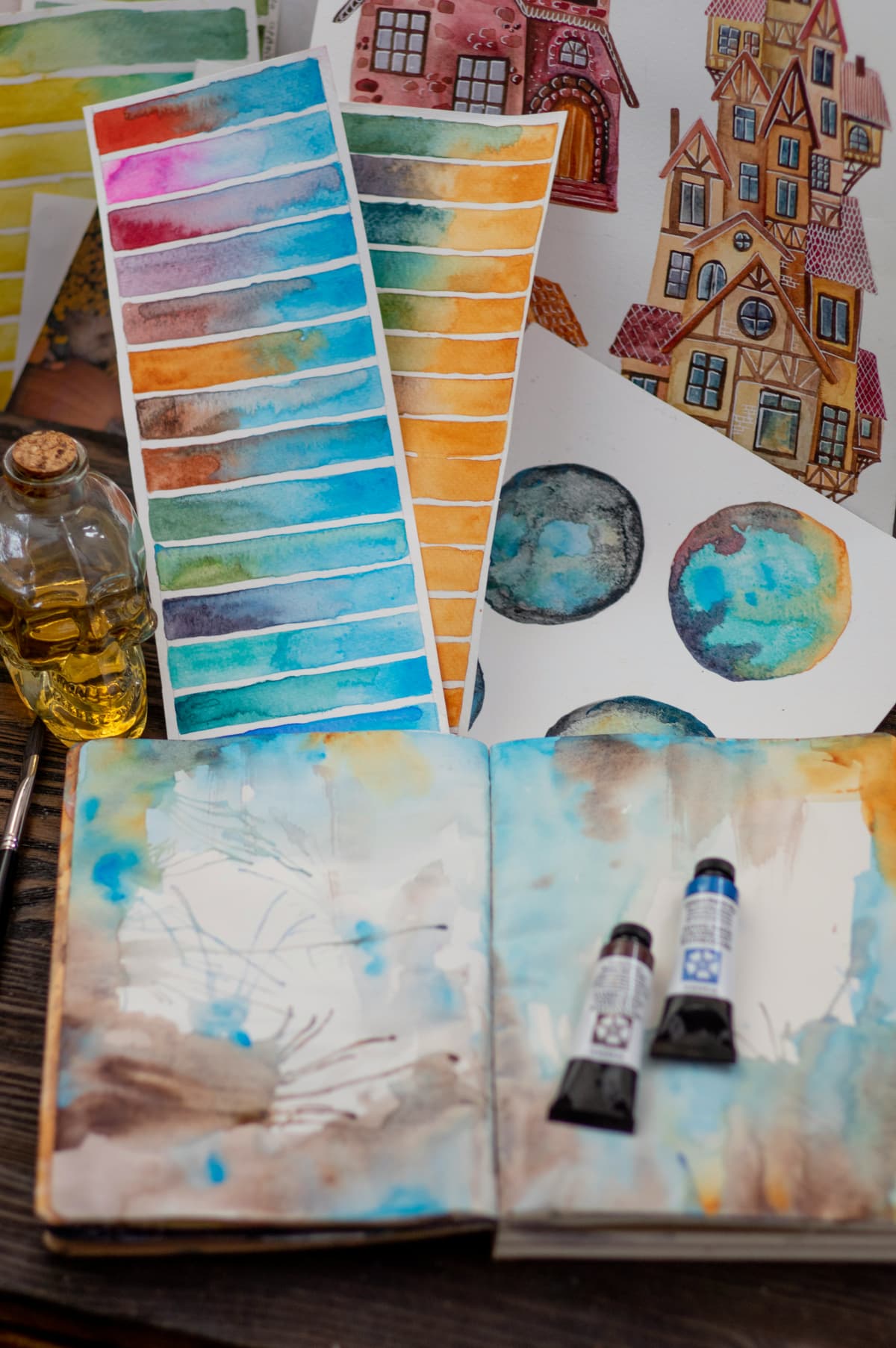 Illustration de l'événement : Atelier de Florence - Peinture et imagination