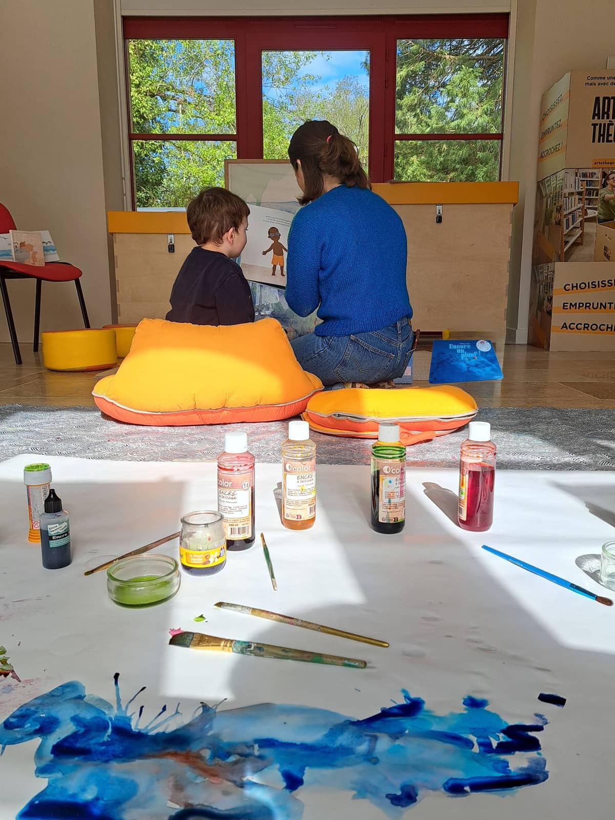 Illustration de l'événement : Atelier enfant "Raconte moi un tableau" à Frayssinet-le-Gélat